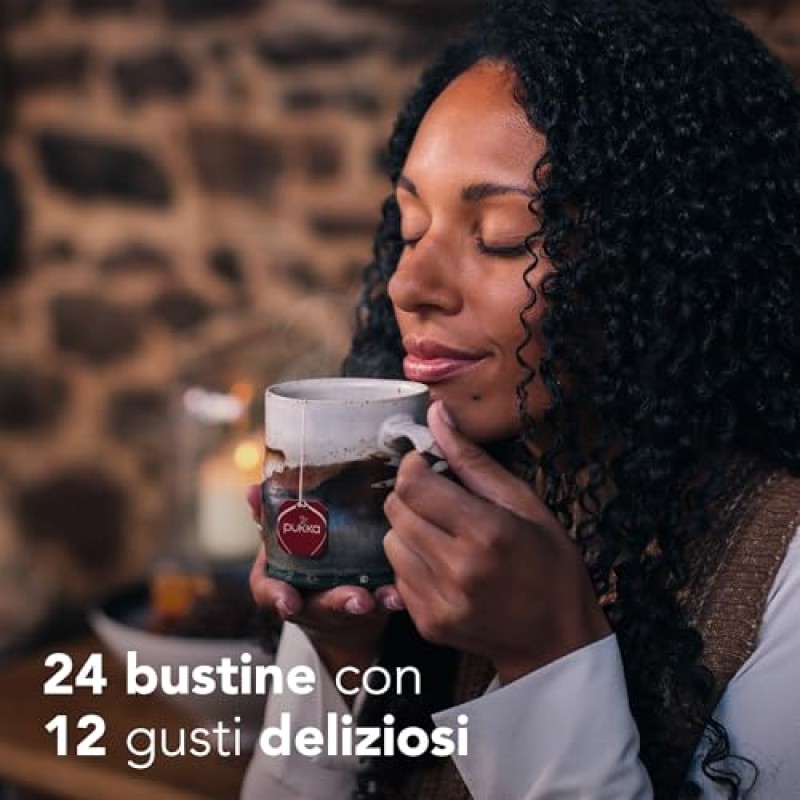Pukka Tisane Calendario Avvento 2025, Set Regalo Tisane e Infusi, Deliziose Erbe Biologiche, Senza Cioccolato e Lattosio, Per Una Dose Quotidiana Di Benessere e Gusto, Idea Regalo, 24 Bustine Pukka Tisane Calendario Avvento 2025, Set Regalo Tisane e Infusi, Deliziose Erbe Biologiche, Senza Cioccolato e Lattosio, Per Una Dose Quotidiana Di Benessere e Gusto, Idea Regalo, 24 Bustine