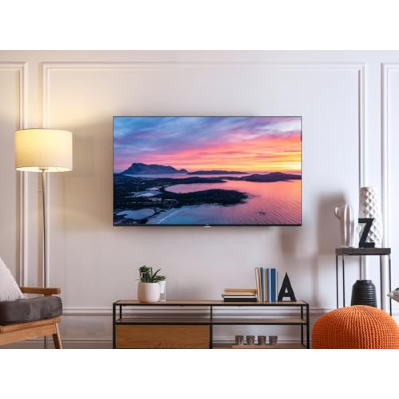 TCL TV 32V4C - 32'' HD Smart QLED Direct LED con Android TV e HDR - Compatibile con Google Cast e Google Home, Design Delgado, 2025 V4C - 32 pollici