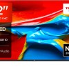 TCL TV 32V4C - 32'' HD Smart QLED Direct LED con Android TV e HDR - Compatibile con Google Cast e Google Home, Design Delgado, 2025 V4C - 32 pollici