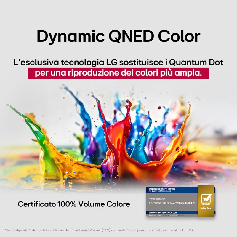 LG QNED evo AI QNED86 43 pollici, Smart TV 4K, Processore α7 Gen8, Dynamic QNED Color, Local Dimming, webOS con AI e telecomando puntatore AI, Gaming con VRR 4K@60Hz, 43QNED86A6C 2025 - 43" LG QNED evo AI QNED86 43 pollici, Smart TV 4K, Processore α7 Gen8, Dynamic QNED Color, Local Dimming, webOS con AI e telecomando puntatore AI, Gaming con VRR 4K@60Hz, 43QNED86A6C 2025 - 43"