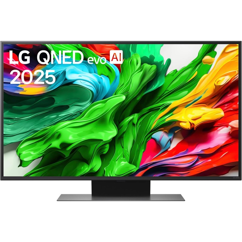 LG QNED evo AI QNED86 43 pollici, Smart TV 4K, Processore α7 Gen8, Dynamic QNED Color, Local Dimming, webOS con AI e telecomando puntatore AI, Gaming con VRR 4K@60Hz, 43QNED86A6C 2025 - 43" LG QNED evo AI QNED86 43 pollici, Smart TV 4K, Processore α7 Gen8, Dynamic QNED Color, Local Dimming, webOS con AI e telecomando puntatore AI, Gaming con VRR 4K@60Hz, 43QNED86A6C 2025 - 43"