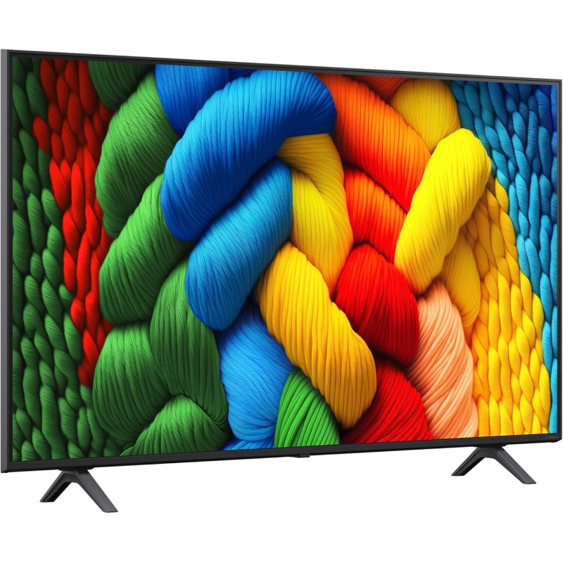 LG NanoCell AI NANO80 55 pollici, Smart TV 4K, Processore α7 Gen8, Tecnologia NanoCell, webOS con AI e telecomando puntatore AI, Filmmaker mode, Gaming con VRR 4K@60Hz, 55NANO80A6B 2025 - 55" LG NanoCell AI NANO80 55 pollici, Smart TV 4K, Processore α7 Gen8, Tecnologia NanoCell, webOS con AI e telecomando puntatore AI, Filmmaker mode, Gaming con VRR 4K@60Hz, 55NANO80A6B 2025 - 55"
