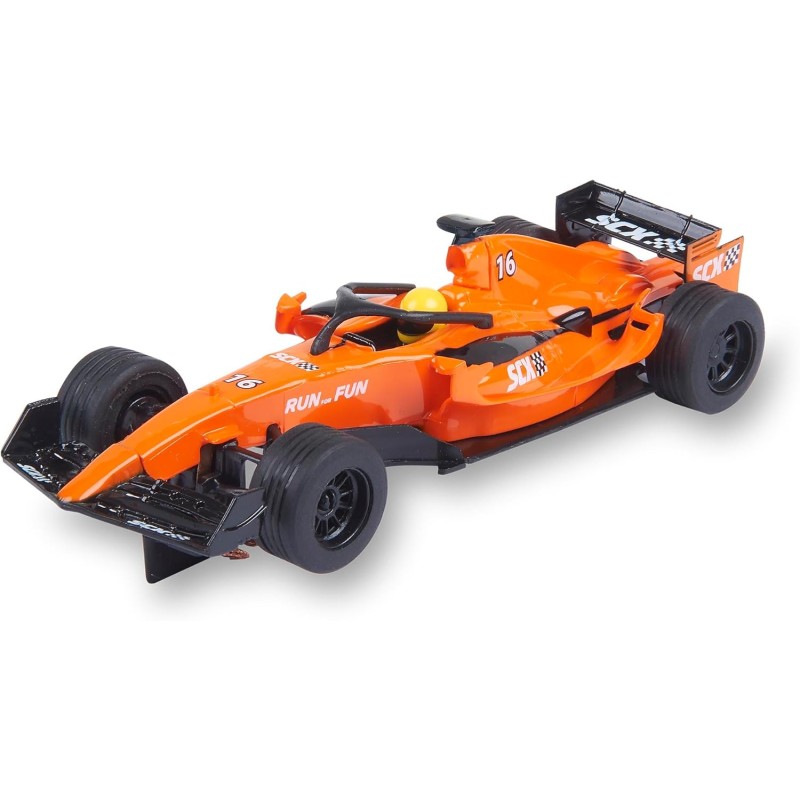 SCALEXTRIC - Veicolo da corsa Compact - Slot Car - Scala 1:43 (Formula 1 - Orange)