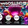 LG webOS UHD AI UA75 TV 50 pollici, Smart TV 4K Ultra HD, Processore α7 Gen8, webOS con AI, Filmmaker mode, HDR10, Gaming con VRR 4K@60Hz, Game Optimizer, Wi-Fi, 50UA75006LA 2025 - 50"