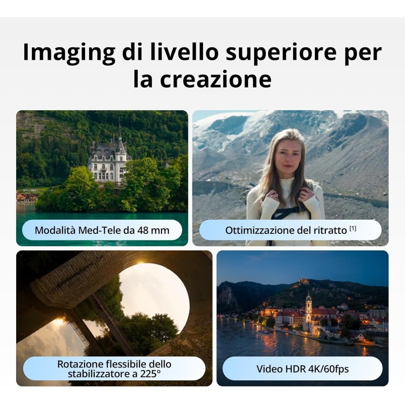 DJI Mini 5 Pro Combo Fly More con DJI RC-N3, certificato C0, drone con fotocamera, CMOS da 1 pollice, drone 4K per principianti con rilevamento omnidirezionale degli ostacoli, ActiveTrack 360° DJI Mini 5 Pro Combo Fly More con DJI RC-N3, certificato C0, drone con fotocamera, CMOS da 1 pollice, drone 4K per principianti con rilevamento omnidirezionale degli ostacoli, ActiveTrack 360°