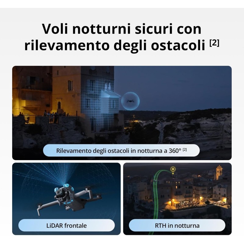 DJI Mini 5 Pro Combo Fly More con DJI RC-N3, certificato C0, drone con fotocamera, CMOS da 1 pollice, drone 4K per principianti con rilevamento omnidirezionale degli ostacoli, ActiveTrack 360° DJI Mini 5 Pro Combo Fly More con DJI RC-N3, certificato C0, drone con fotocamera, CMOS da 1 pollice, drone 4K per principianti con rilevamento omnidirezionale degli ostacoli, ActiveTrack 360°