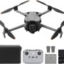 DJI Mini 5 Pro Combo Fly More con DJI RC-N3, certificato C0, drone con fotocamera, CMOS da 1 pollice, drone 4K per principianti con rilevamento omnidirezionale degli ostacoli, ActiveTrack 360°