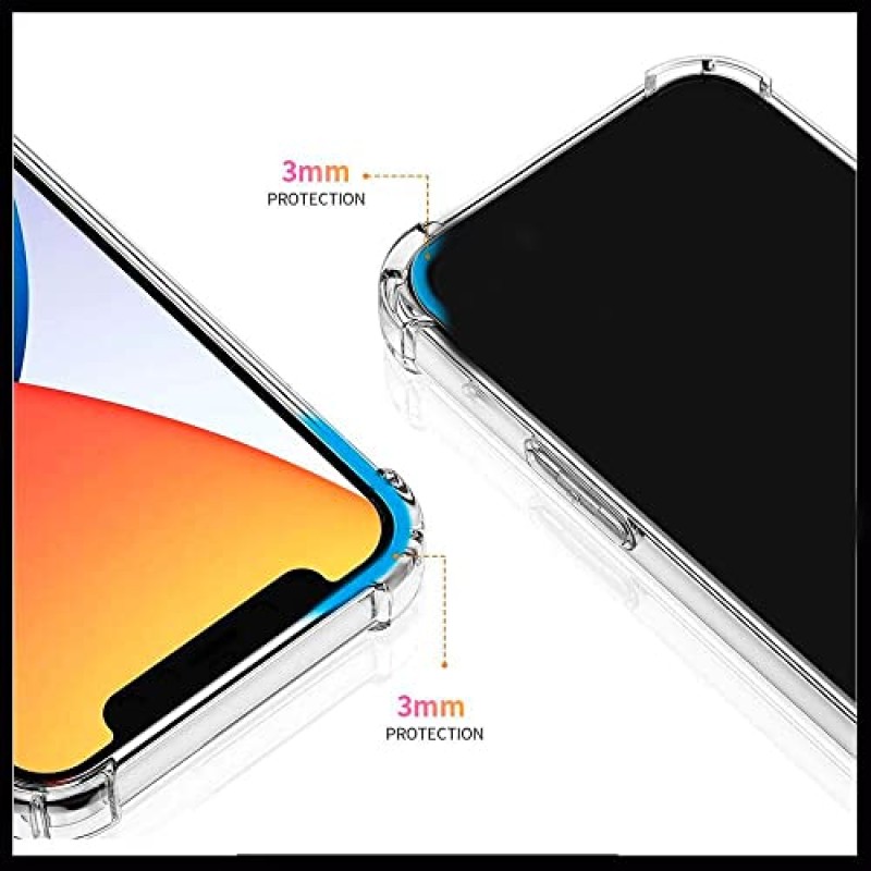 Cover trasparente rinforzata per Xiaomi Redmi Note 14 Pro 5G