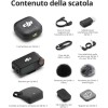 DJI Mic 3 (1 TX + 1 RX), microfono lavalier wireless per iPhone/fotocamera/Android, ultraleggero, maggiore autonomia operativa e ricarica veloce, trasmissione da 400 m DJI Mic 3 (1 TX + 1 RX), microfono lavalier wireless per iPhone/fotocamera/Android, ultraleggero, maggiore autonomia operativa e ricarica veloce, trasmissione da 400 m