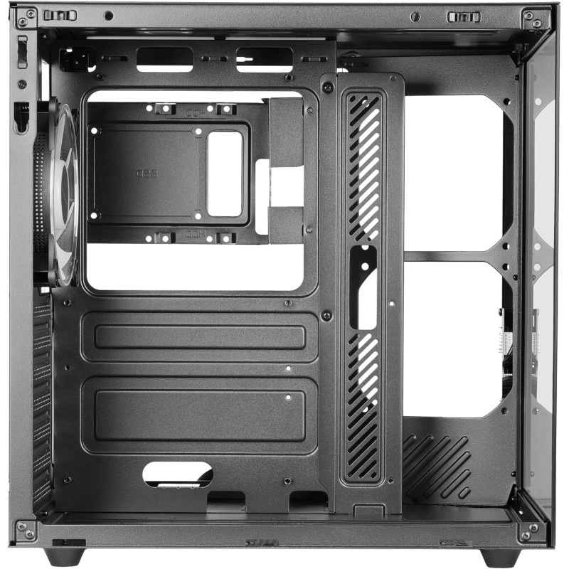 Mars Gaming MCV-ONE, Case Gaming ATX, Doppio Vetro Temperato Continuo, Ventola FRGB 12cm, Struttura a Doppia Camera, Semitorre PC Compatta, Supporto Raffreddamento a Liquido fino a 240mm, Nero Mars Gaming MCV-ONE, Case Gaming ATX, Doppio Vetro Temperato Continuo, Ventola FRGB 12cm, Struttura a Doppia Camera, Semitorre PC Compatta, Supporto Raffreddamento a Liquido fino a 240mm, Nero
