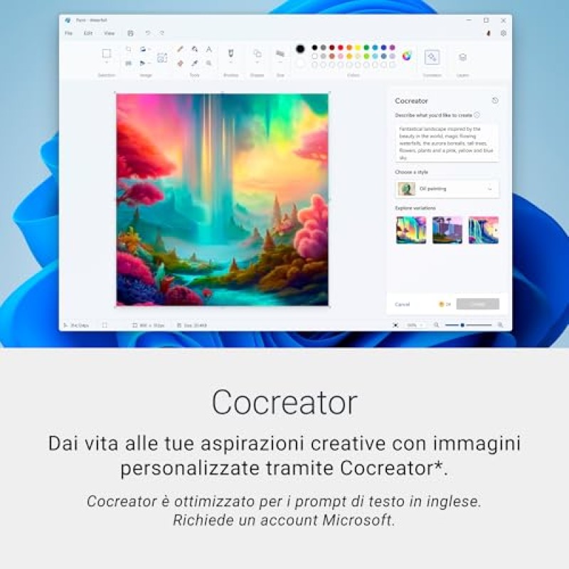 Dell 16 Plus 2-in-1 Copilot+ PC DB06250 16" 2.5K Mini-LED HDR600 Touchscree, Intel Core Ultra 7 Serie 2, Intel Arc, 16 GB RAM, 1 TB SSD, Windows 11 Home, Tastiera retroilluminata QWERTY, Blue