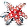 PANDORA Moments 793817C01 - Ciondolo a forma di stella marina colorata in argento Sterling, 9,9x8,6x9,4 mm, Argento sterling, Nessuna pietra preziosa PANDORA Moments 793817C01 - Ciondolo a forma di stella marina colorata in argento Sterling, 9,9x8,6x9,4 mm, Argento sterling, Nessuna pietra preziosa