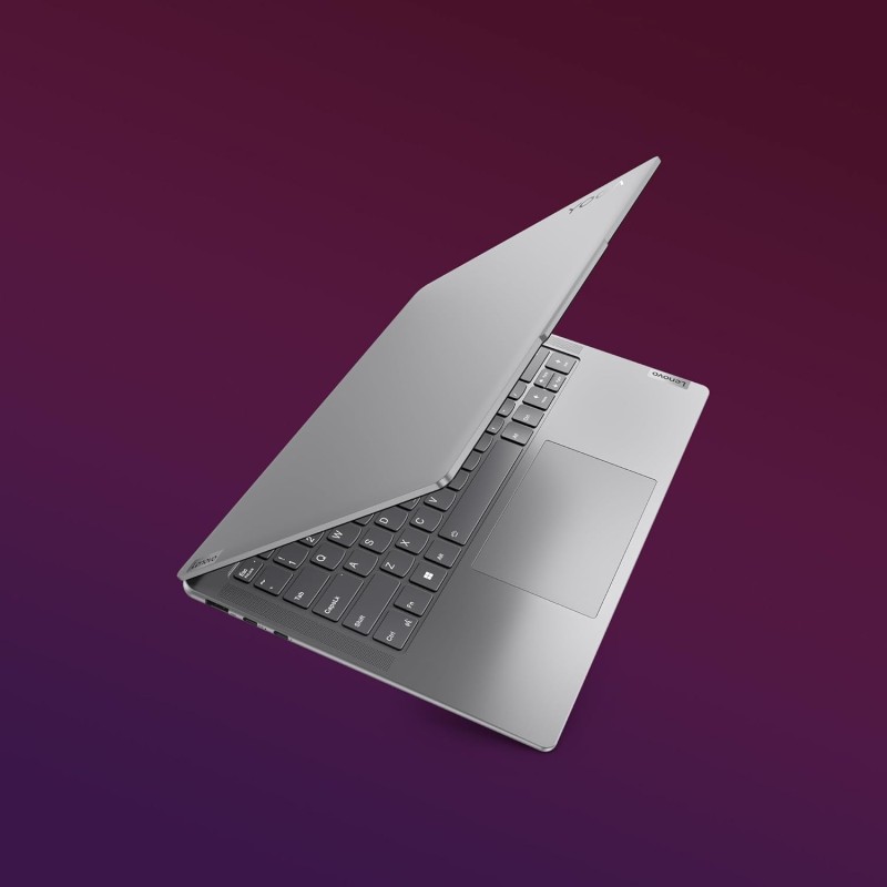 Lenovo Yoga Slim 7 AI Notebook - Display OLED 14" WUXGA (1920x1200), Intel Core Ultra 7 155H, RAM 32 GB, SSD 1 TB, Grafica integrata Intel Arc, Windows 11 Home - Luna Grey