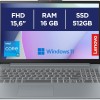 Lenovo IdeaPad Slim 3 Notebook, 15,6” FHD (1920x1080), Intel Core i5-13420H, RAM 16GB, 512GB SSD, Grafica Intel Integrata, WiFi 6, Bluetooth 5.2, Windows 11 Home - Arctic Grey - 16GB | 512GB