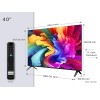 TCL 40SF560 - 40-inch QLED Direct Smart Full HD LED TV with Fire TV and HDR, Metallic Design, Frameless - 40 pollici