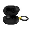 VulTech EP-30BK DRIP Cuffie Bluetooth 5.4, Auricolari Wireless In-Ear con Microfono, 14 Ore Totali, Controllo Touch, Ricarica USB-C, Controllo vocale Siri/Google, Suono Bilanciato, Android/iOS, nere - Drip BK