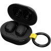 VulTech EP-30BK DRIP Cuffie Bluetooth 5.4, Auricolari Wireless In-Ear con Microfono, 14 Ore Totali, Controllo Touch, Ricarica USB-C, Controllo vocale Siri/Google, Suono Bilanciato, Android/iOS, nere - Drip BK