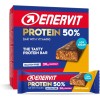 Enervit, Protein Bar 50% Salted Caramel, Barrette Proteiche, 20g di Proteine, Low Sugar, con Vitamina D e B6, Gusto Caramello Salato, Per il Recupero Dopo lo Sport, Senza Glutine, 12 Barrette da 40g