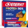 Enervit, Protein Bar 50% Salted Caramel, Barrette Proteiche, 20g di Proteine, Low Sugar, con Vitamina D e B6, Gusto Caramello Salato, Per il Recupero Dopo lo Sport, Senza Glutine, 12 Barrette da 40g