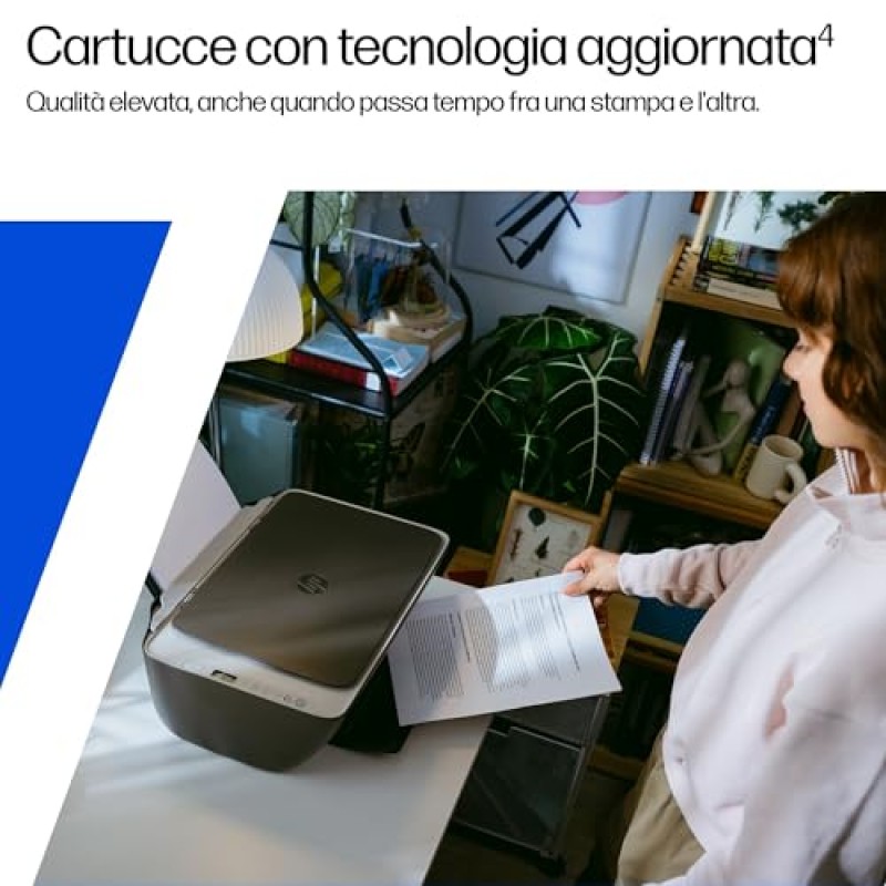 HP DeskJet 2920 89F97B, Stampante Multifunzione a Getto d'Inchiostro A4 a Colori, Fronte e Retro Manuale, 7,5 ppm, Wi-Fi, app, 3 Mesi di Inchiostro Instant Ink Inclusi, Nera HP DeskJet 2920 89F97B, Stampante Multifunzione a Getto d'Inchiostro A4 a Colori, Fronte e Retro Manuale, 7,5 ppm, Wi-Fi, app, 3 Mesi di Inchiostro Instant Ink Inclusi, Nera