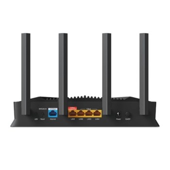 TP-Link Wi-Fi 7 Archer GE230 Router Gaming Dual-Band BE3600Mbps, 2 Porte 2.5Gbps, 3 Porte Gigabit, Canali 320MHz, 4K-QAM, Beamforming, HomeShield, Quad-Core CPU, Non Supporta xDSL