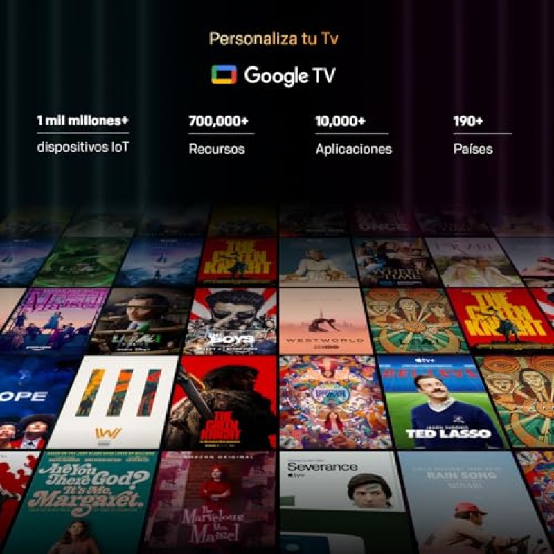 Metz QLED 32 Pollici Smart TV HD, 32MQF7000Z, HDR10, Dolby Audio, Riduzione Luce Blu, Google TV, Googlecast,Tuner DVB-T/T2/C/S/S2/Analogico - 32"