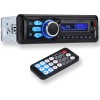 Altaudia Autoradio Auto - 1 DIN - 4x45W - Bluetooth 5.0, Funzione AUX, Lettore MP3 e x2 USB, FM, Vivavoce, 7 Colori, Telecomando, Funzione Memoria, Schermo LCD, iOS & Android