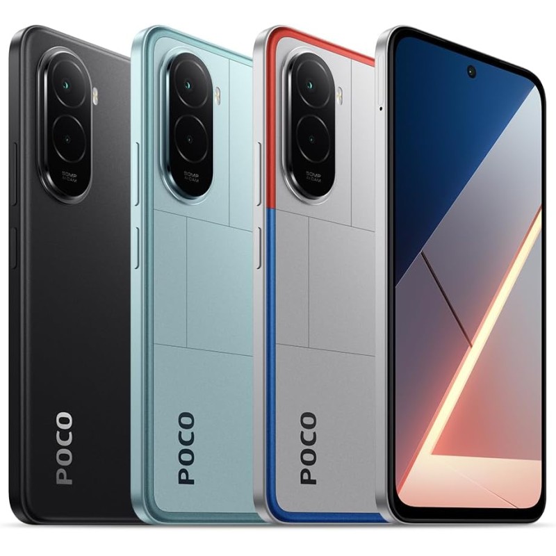 POCO M7, Smartphone 8+256GB, Display FHD+ da 6,9" 144Hz, Snapdragon 685, Doppia fotocamera AI da 50MP, Batteria da 7000mAh, Garanzia di 2 anni, Nero, Caricabatterie non incluso - 8+256GB Black POCO M7, Smartphone 8+256GB, Display FHD+ da 6,9" 144Hz, Snapdragon 685, Doppia fotocamera AI da 50MP, Batteria da 7000mAh, Garanzia di 2 anni, Nero, Caricabatterie non incluso - 8+256GB Black