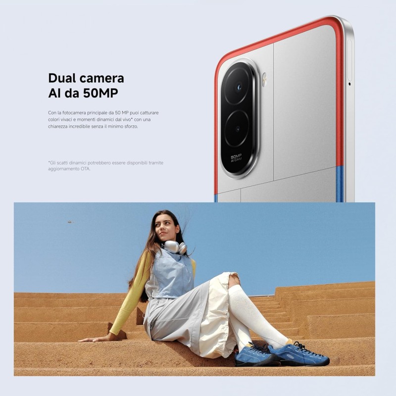 POCO M7, Smartphone 8+256GB, Display FHD+ da 6,9" 144Hz, Snapdragon 685, Doppia fotocamera AI da 50MP, Batteria da 7000mAh, Garanzia di 2 anni, Nero, Caricabatterie non incluso - 8+256GB Black POCO M7, Smartphone 8+256GB, Display FHD+ da 6,9" 144Hz, Snapdragon 685, Doppia fotocamera AI da 50MP, Batteria da 7000mAh, Garanzia di 2 anni, Nero, Caricabatterie non incluso - 8+256GB Black