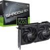 msi NVIDIA GeForce RTX 5050 8G Shadow 2X OC Scheda grafica – 8 GB GDDR7 (20 GB/s / 128 bit), PCIe 5.0 – Doppia ventola (2 ventole TORX 5.0), HDMI 2.1b, DisplayPort 2.1b, pronta per SFF - 8G