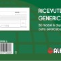 Blocchi Ricevute Generiche 2 Copie 50 Moduli Formato cm 17x10 Conf. da 1 Blocco