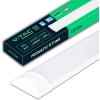 V-TAC Plafoniera LED 120 CM Lineare da Soffitto - 40W - Chip Samsung - Lampada Rettangolare 4300 Lumen IP20 per Parete, Garage, Negozio - Tubo LED - Luce 3000k Bianca Calda - Bianco Caldo