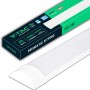 V-TAC Plafoniera LED 120 CM Lineare da Soffitto - 40W - Chip Samsung - Lampada Rettangolare 4300 Lumen IP20 per Parete, Garage, Negozio - Tubo LED - Luce 3000k Bianca Calda - Bianco Caldo