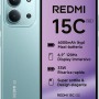 Xiaomi Redmi 15C 5G, Smartphone 4+128GB, Display 6,9" 120Hz, MediaTek Dimensity 6300, processore 5G, Dual camera AI 50MP, Mega batteria da 6000mAh, Garanzia 2 anni, Verde, Caricabatterie non incluso - 4+128GB Verde