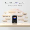 STRONG Saponetta WiFi Portatile con SIM, 4G LTE CAT4 150 Mbps in Download, Hotspot WiFi Tascabile da Viaggio, Display a Colori, Batteria Ricaricabile, Porta USB-C, Funzione Power Bank (150CD)