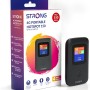 STRONG Saponetta WiFi Portatile con SIM, 4G LTE CAT4 150 Mbps in Download, Hotspot WiFi Tascabile da Viaggio, Display a Colori, Batteria Ricaricabile, Porta USB-C, Funzione Power Bank (150CD)