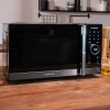 Cecotec Microonde touch con griglia da 23 l Proclean 6120. Grill, 800 W e 1000 W, digitale, cottura uniforme, 5 livelli di potenza, funzione scongelamento, timer 60 min, piatto girevole 285 mm