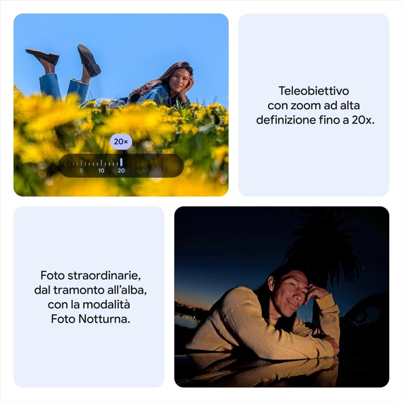 Google Pixel 10 - Smartphone Android sbloccato con Gemini, tripla fotocamera posteriore avanzata, autonomia di 24 ore e display Actua 6,3" - blu indaco, 128GB - 128 GB Blu Indaco Google Pixel 10 - Smartphone Android sbloccato con Gemini, tripla fotocamera posteriore avanzata, autonomia di 24 ore e display Actua 6,3" - blu indaco, 128GB - 128 GB Blu Indaco