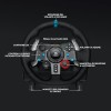 Logitech G G29 SE Driving Force - volante e pedali da corsa, ritorno di forza dinamico, vera pelle + Logitech G Driving Force Shifter - Per PS5, PS4 and PC, Mac - Nero