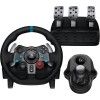 Logitech G G29 SE Driving Force - volante e pedali da corsa, ritorno di forza dinamico, vera pelle + Logitech G Driving Force Shifter - Per PS5, PS4 and PC, Mac - Nero