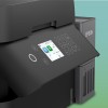 Epson EcoTank ET-3950 Stampante con Serbatoi D’inchiostro | Home Office | Wi-Fi | A4 | Fronte/Retro Stampa, Copia, Scansione | Display LCD 6.1 cm | ADF Da 30 Fogli | 3 Anni D'Inchiostro Inclusi - Nero