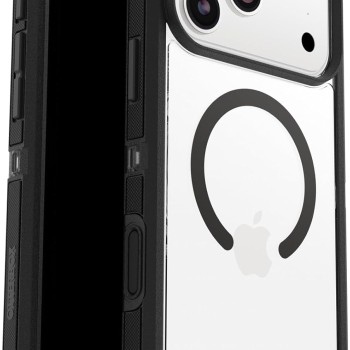 OtterBox Defender Series Pro XT Clear MagSafe cover per iPhone 17 Pro Max, resistente a shock e cadute, cover ultra robusta, testata 7x vs le norme anti caduta MIL-STD 810G, Trasparente/Nero - iPhone 17 Pro Max Trasparente/Nero OtterBox Defender Series Pro XT Clear MagSafe cover per iPhone 17 Pro Max, resistente a shock e cadute, cover ultra robusta, testata 7x vs le norme anti caduta MIL-STD 810G, Trasparente/Nero - iPhone 17 Pro Max Trasparente/Nero