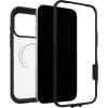 OtterBox Defender Series Pro XT Clear MagSafe cover per iPhone 17 Pro Max, resistente a shock e cadute, cover ultra robusta, testata 7x vs le norme anti caduta MIL-STD 810G, Trasparente/Nero - iPhone 17 Pro Max Trasparente/Nero