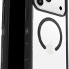OtterBox Defender Series Pro XT Clear MagSafe cover per iPhone 17 Pro Max, resistente a shock e cadute, cover ultra robusta, testata 7x vs le norme anti caduta MIL-STD 810G, Trasparente/Nero - iPhone 17 Pro Max Trasparente/Nero