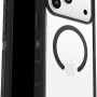 OtterBox Defender Series Pro XT Clear MagSafe cover per iPhone 17 Pro Max, resistente a shock e cadute, cover ultra robusta, testata 7x vs le norme anti caduta MIL-STD 810G, Trasparente/Nero - iPhone 17 Pro Max Trasparente/Nero