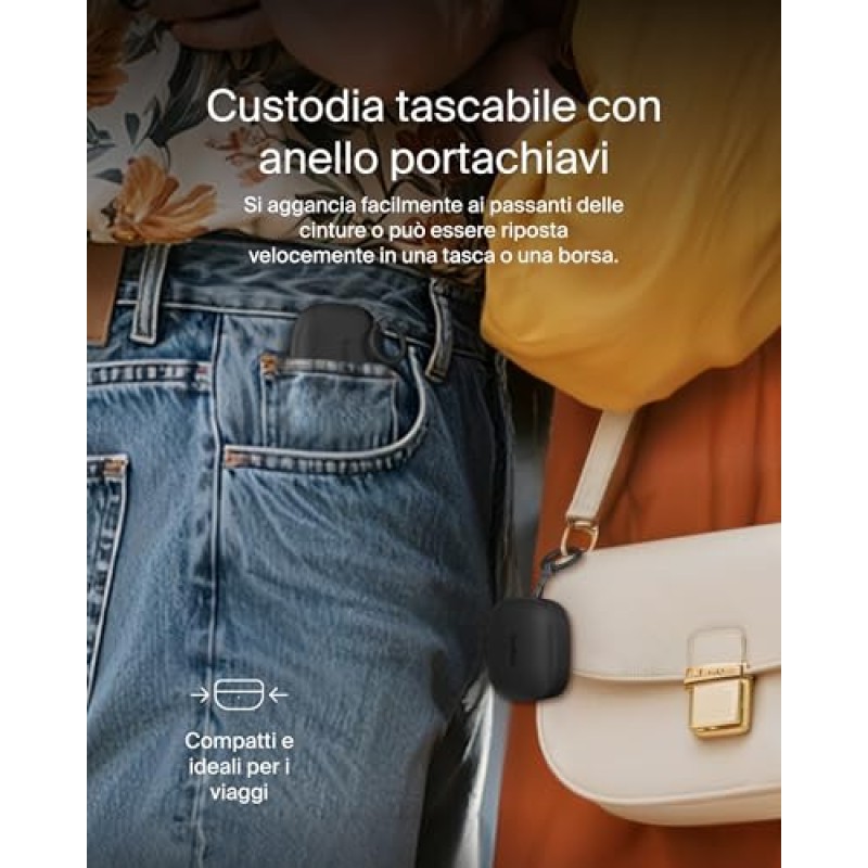 Belkin SoundForm Anywhere Auricolari Bluetooth, Leggeri con Comfort Duraturo, Resistenza all'Acqua di Grado IPX4, Cuffie In Ear Wireless per iPhone, iPad, Tablet, Laptop, Corsa, Sport e Altro, Nero - Black Belkin SoundForm Anywhere Auricolari Bluetooth, Leggeri con Comfort Duraturo, Resistenza all'Acqua di Grado IPX4, Cuffie In Ear Wireless per iPhone, iPad, Tablet, Laptop, Corsa, Sport e Altro, Nero - Black
