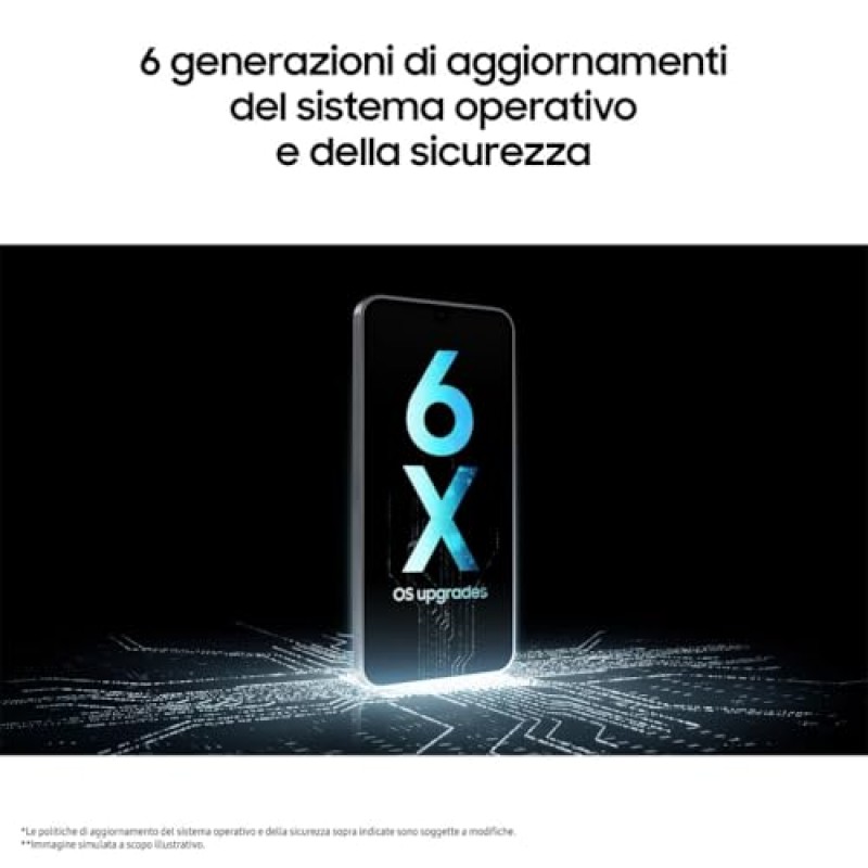 Samsung Galaxy A17, 3 anni di Garanzia del produttore, Android 15, Display Super AMOLED 6.7", 4GB RAM, 128GB, Batteria 5.000 mAh, Resistenza IP54, Memoria espandibile, Gray [Versione Italiana] - 4+128GB Gray