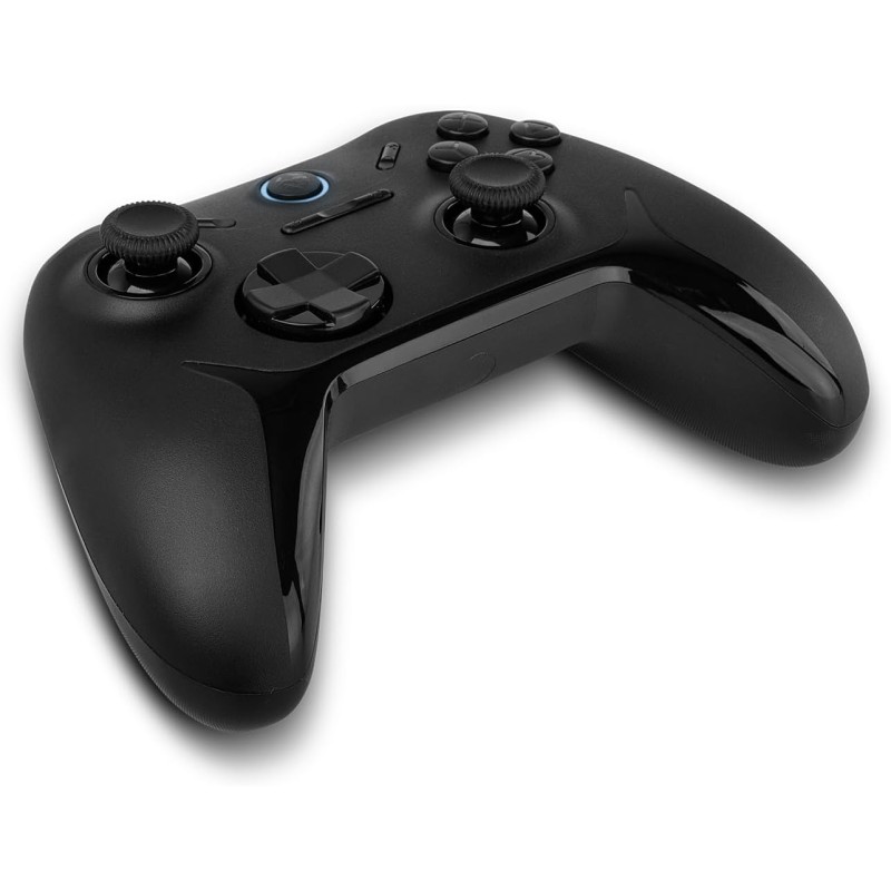 KROM KADOER - Telecomando wireless Bluetooth 5.0, 15 pulsanti, 4 livelli di doppia vibrazione, 187 grammi, indicatore LED del livello della batteria, compatibile con PC/Switch/Switch 2/iOS/Android