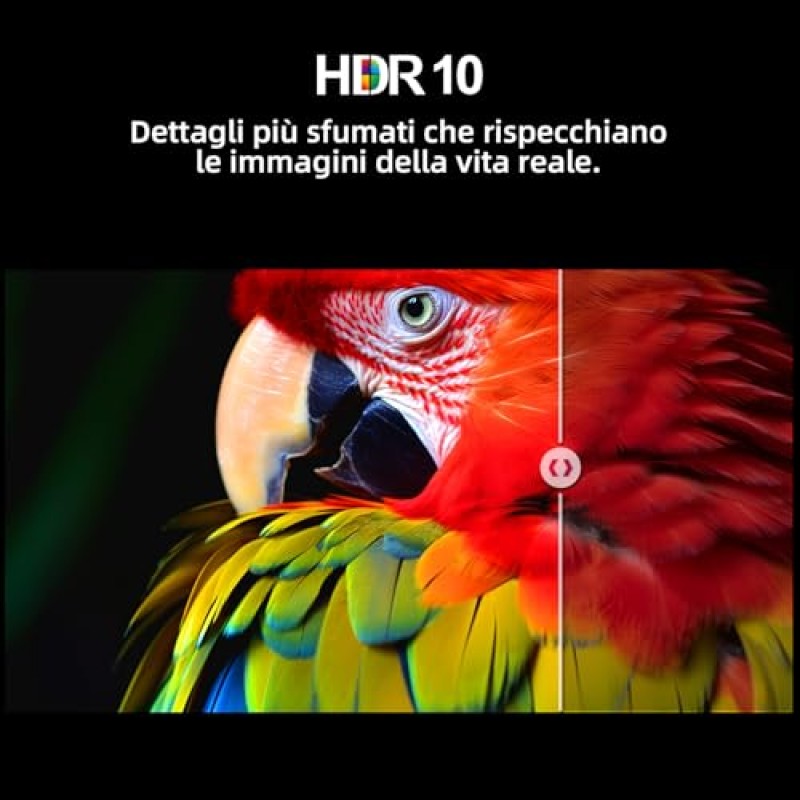 CHiQ 40QA10 QLED 40 Pollici Full HD HDR10|Audio Dolby|Chromecast Integrato|Triplo Tuner (DVB-C/T/T2/S/S2) | Nuovo Modello 2025 - 40''