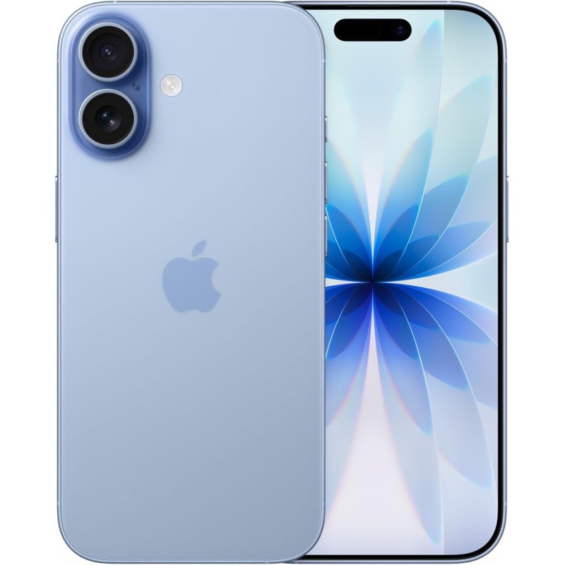 Apple iPhone 17 256 GB: display 6,3" con ProMotion, chip A19, fotocamera frontale Center Stage per selfie di gruppo più facili, più resistenza ai graffi, un giorno intero di batteria; Azzurro nebbia - 256 GB Azzurro nebbia Apple iPhone 17 256 GB: display 6,3" con ProMotion, chip A19, fotocamera frontale Center Stage per selfie di gruppo più facili, più resistenza ai graffi, un giorno intero di batteria; Azzurro nebbia - 256 GB Azzurro nebbia